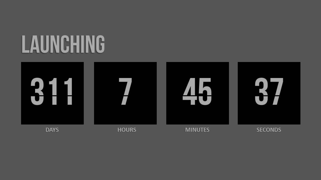 Powerpoint Countdown Timer Template Professionally Designed Templates
