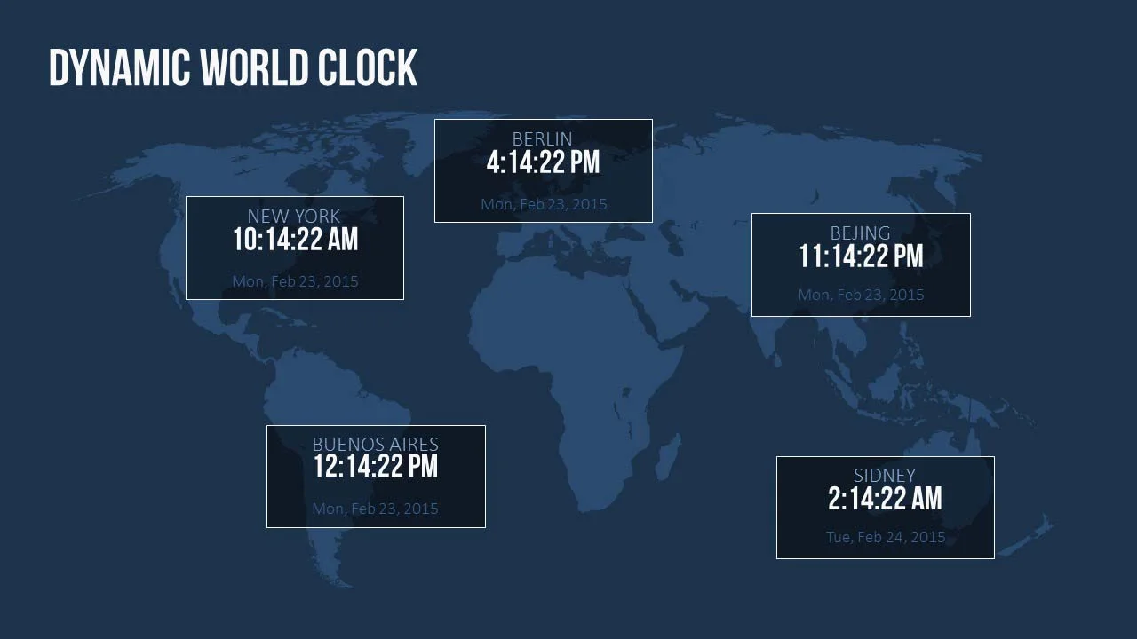 How To Display a Live Clock in PowerPoint? 10