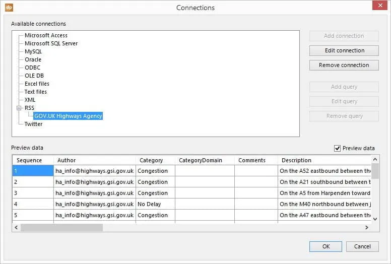 preview traffic data in powerpoint