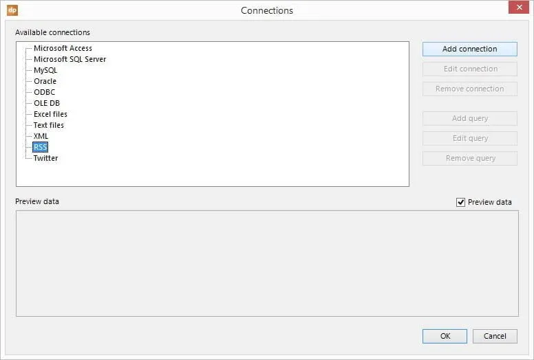 navigate to the rss data node