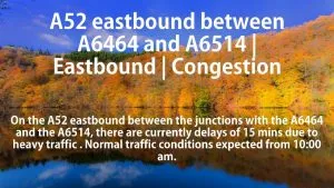 Display highway traffic information in a presentation 3