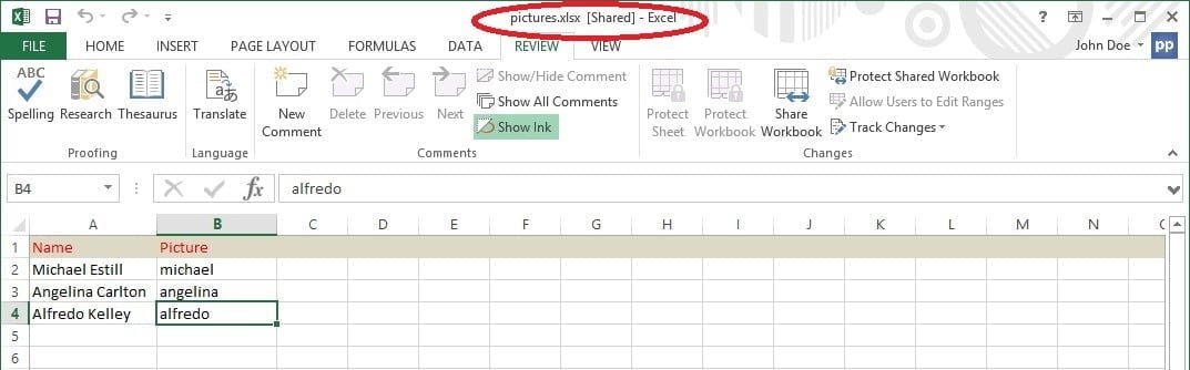 how to work with multiple users on an excel worksheet