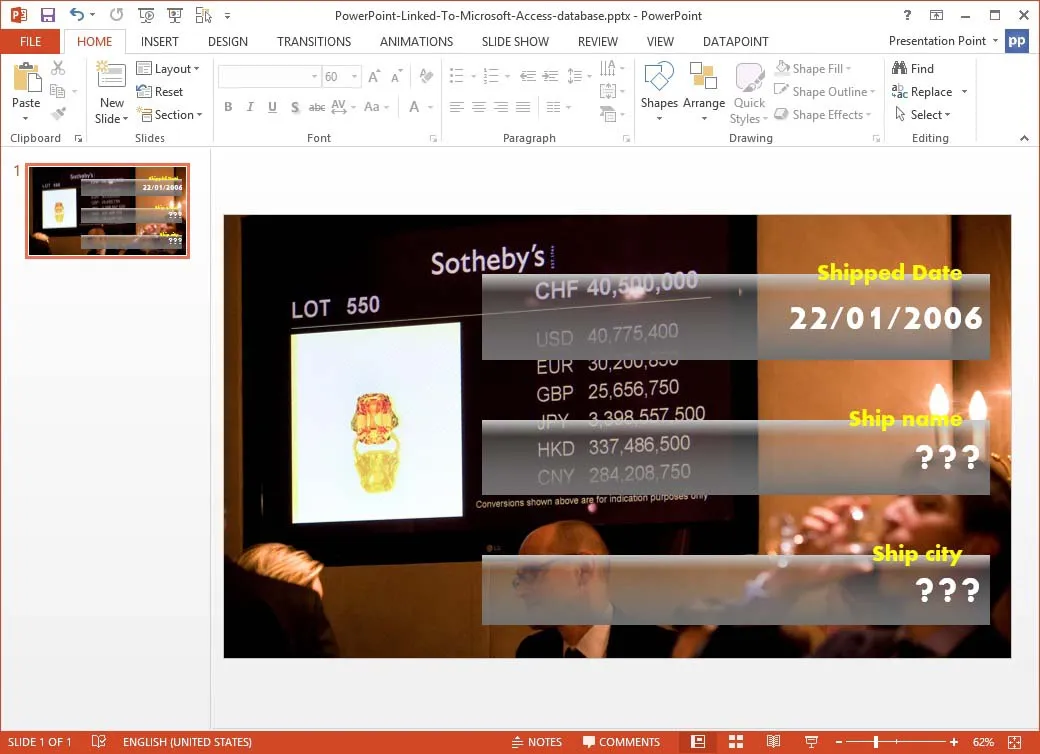 How to link PowerPoint to a Microsoft Access database? 10