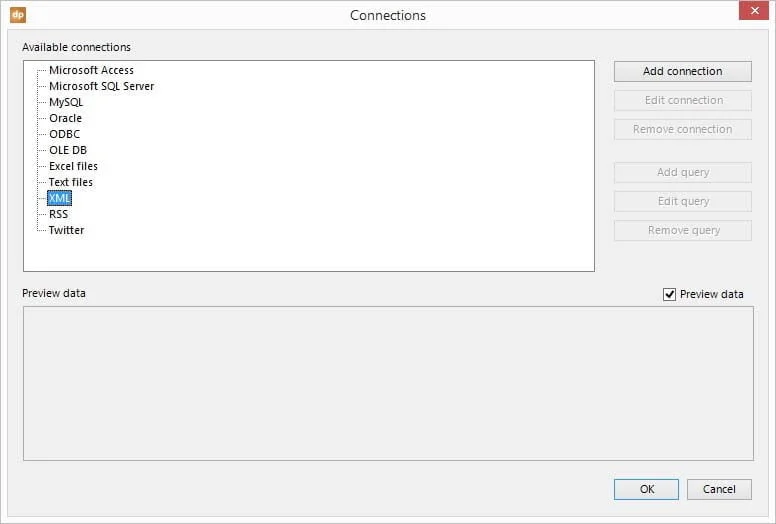 go to the xml node in the provider list