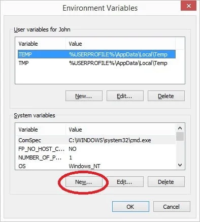 add a new system variable