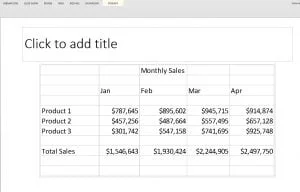 insert excel spreadsheet into powerpoint success