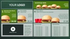 digital menu boards