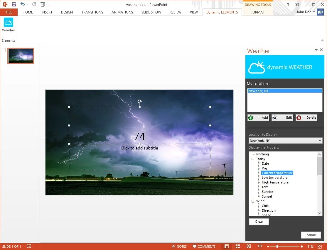 dynamic-weather-current-temperature-linked