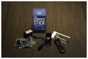 intel compute stick with all components