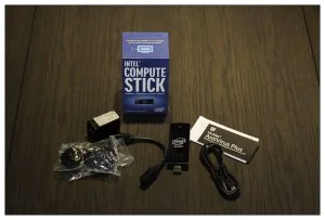 intel compute stick with all components
