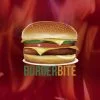 Premium PowerPoint Template for hamburger and take-away restaurants - company logo