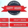 Premium PowerPoint template for advertising in pubs - happy hours