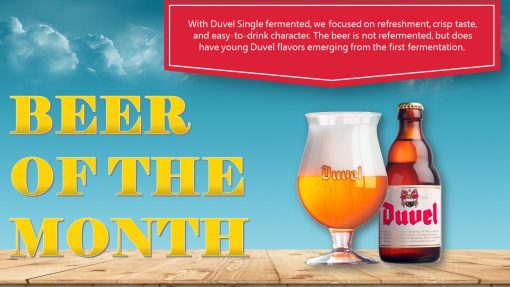 Premium PowerPoint template for advertising in pubs - beer of the month