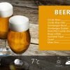 Premium PowerPoint template for advertising in pubs - price list beers