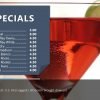 Premium PowerPoint template for advertising in pubs - price list specials