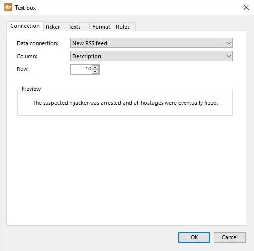 text box dynamic binding options