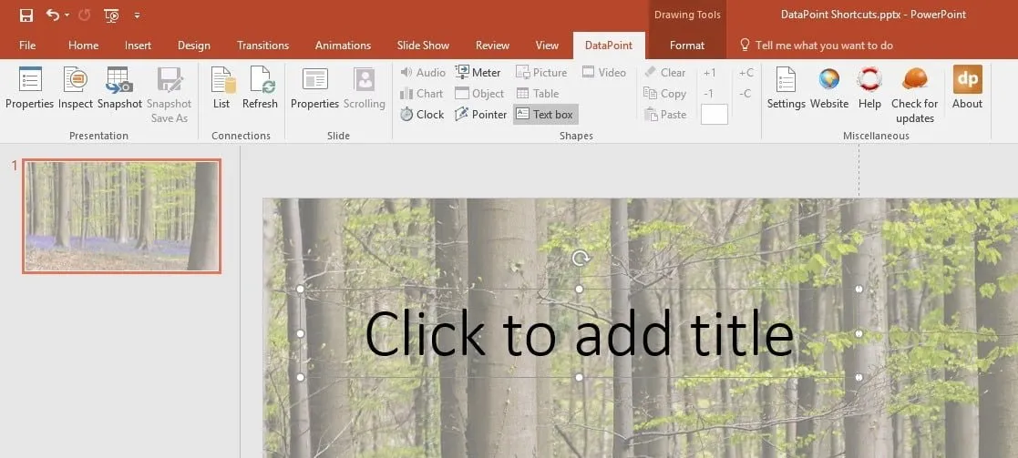 link normal text box