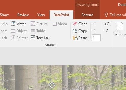 Using DataPoint Shortcuts to Make Faster Dynamic Presentations