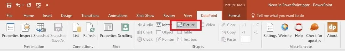 datapoint picture linking for featured article photo