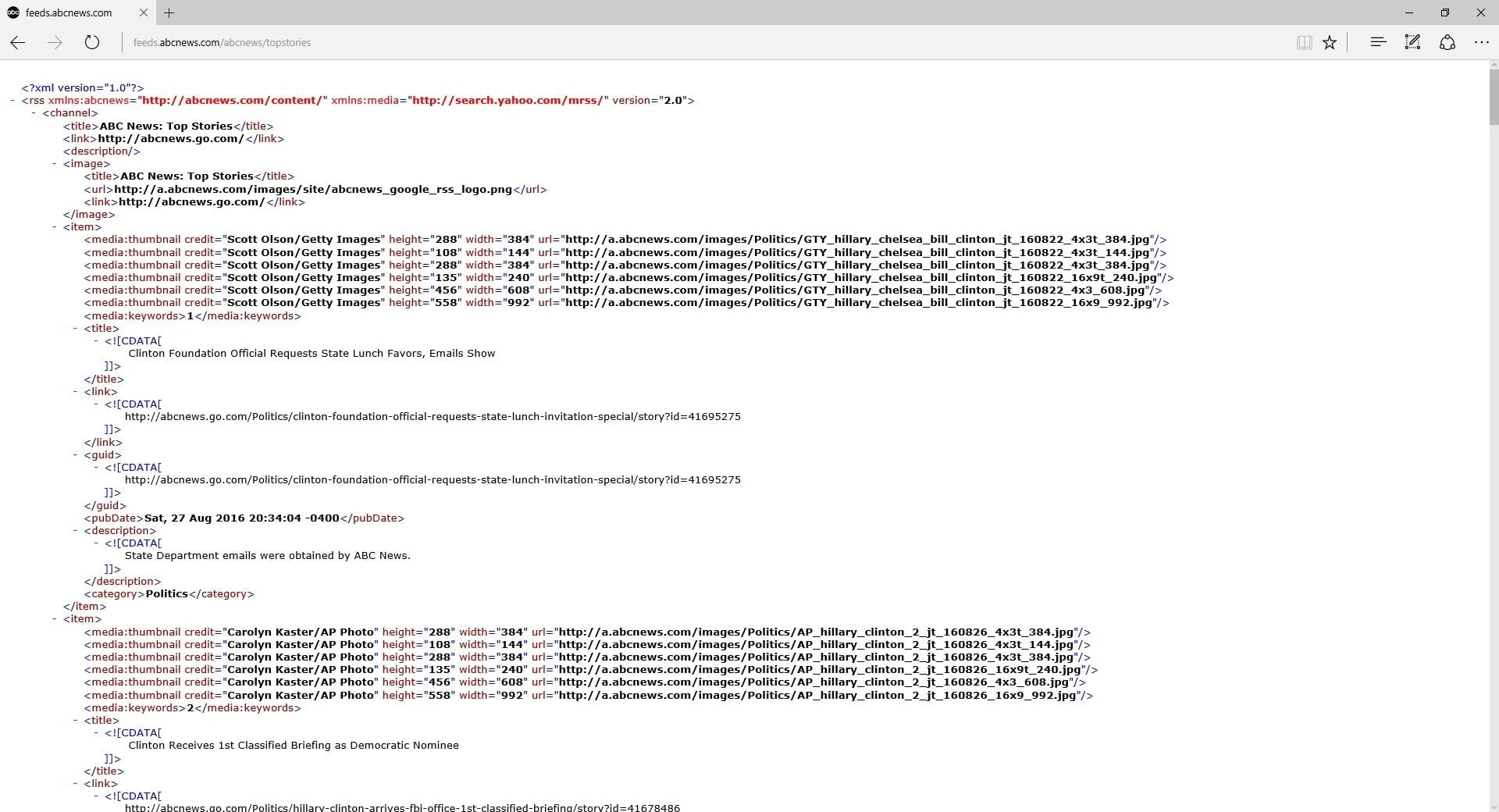news in powerpoint rss raw