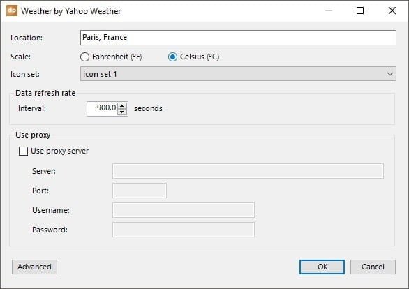 weather properties