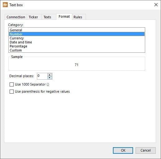 drop decimals from temperature