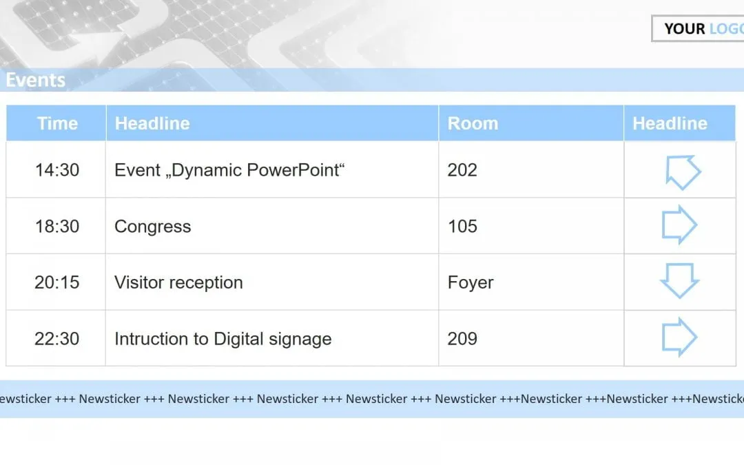 Visual PA System in PowerPoint