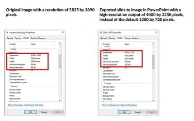 Convert PowerPoint to JPEG (High Quality)