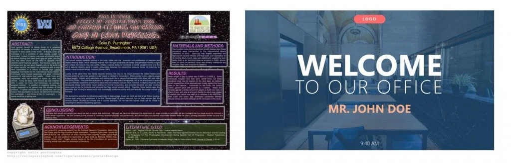 powerpoint digital signage layout tips