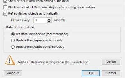 How to use Variables in DataPoint?