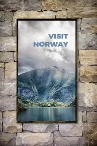 commercial on digital signage screen