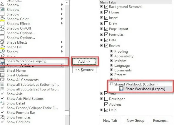 How to Work With Multiple Users on an Excel 2016 Datasheet?