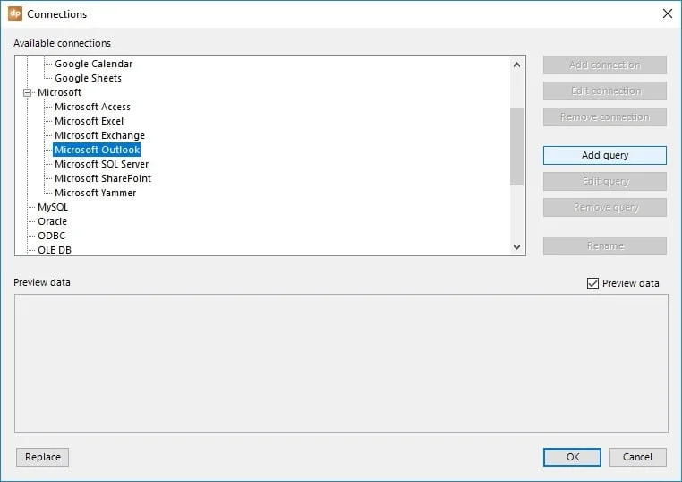 Use Microsoft Outlook data files to show data in PowerPoint Use Microsoft Outlook data files to show data in PowerPoint