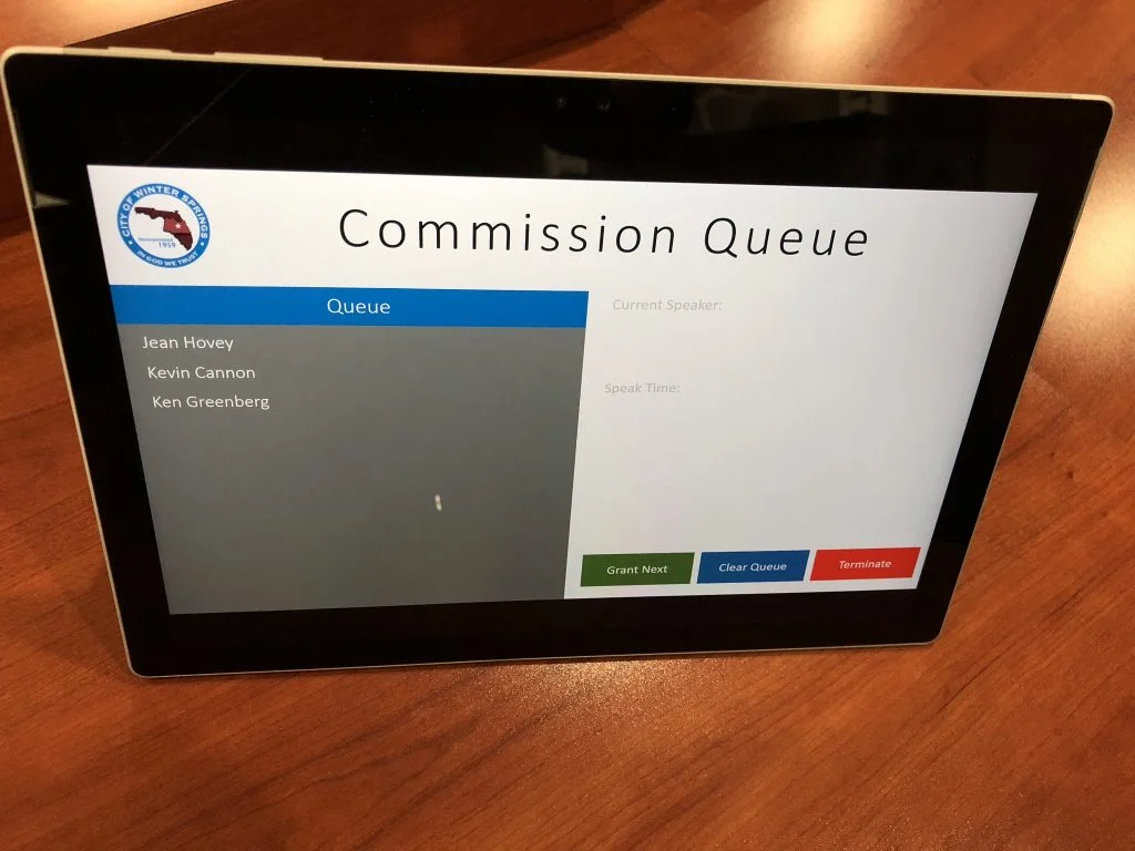 DataPoint - City of Winter Springs Meeting Room