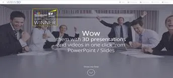 A super easy-to-use 3D PowerPoint add-on