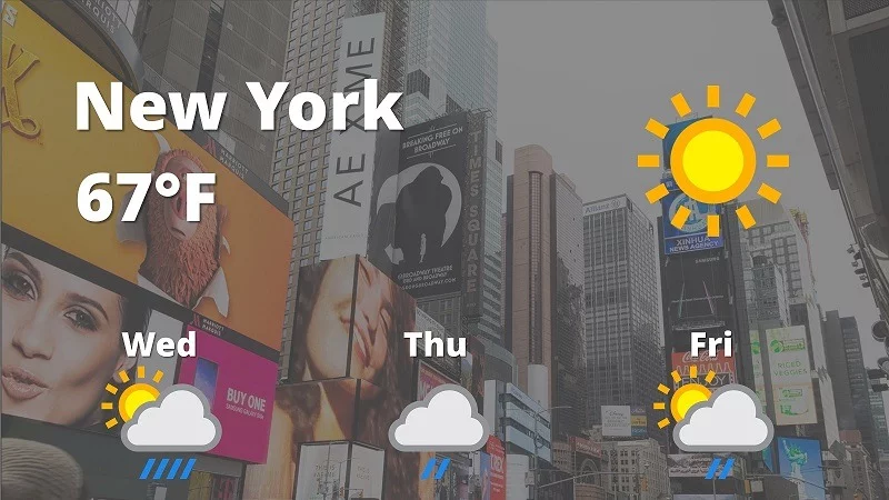 Weather in PowerPoint