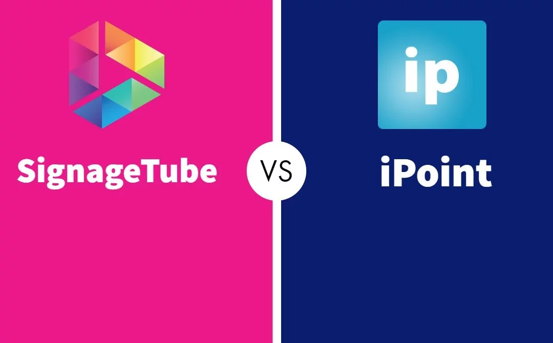 Digital Signage: SignageTube vs iPoint