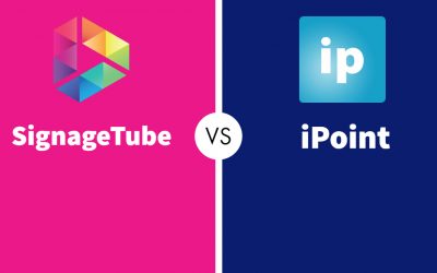 Digital Signage: SignageTube vs iPoint