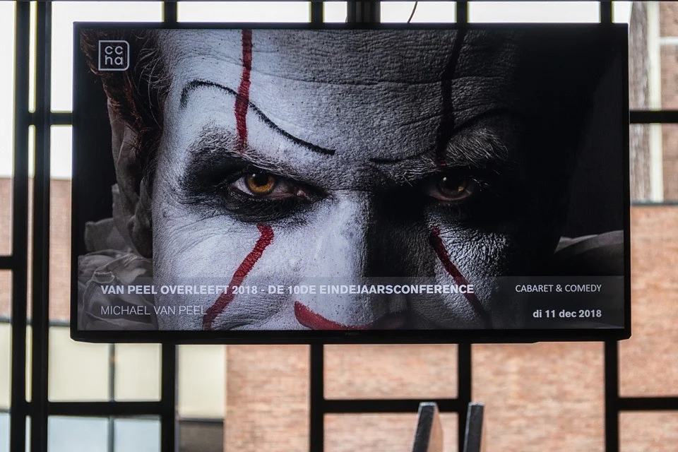 Dynamic Digital Signage at Arts Center Hasselt