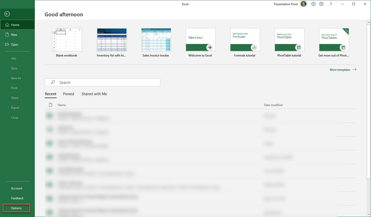 how to make an excel spreadsheet shared office 365