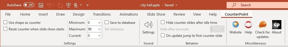 DIY queue management system CounterPoint for PowerPoint