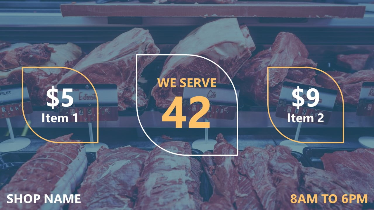 DIY queue management system for butchers