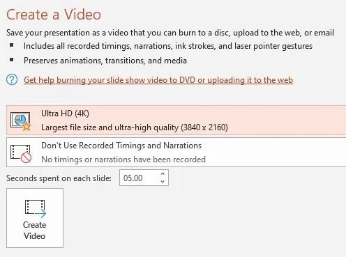 FAQ: Should I Export Presentation to 4K Video?