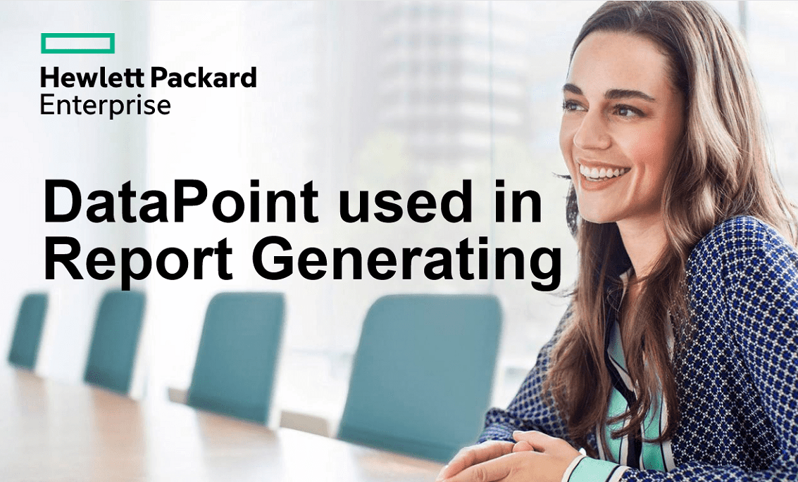 automated report generating case study HPE