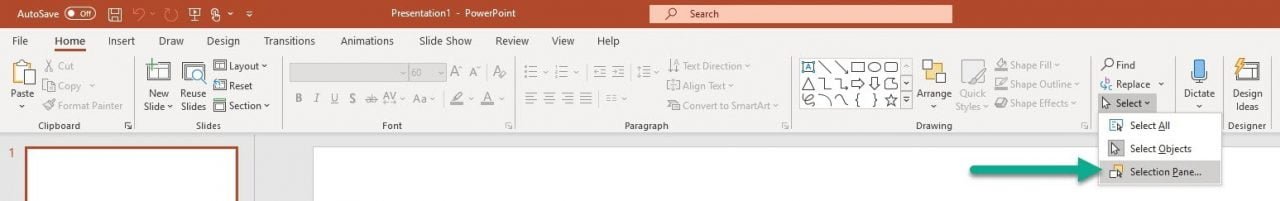 The PowerPoint Selection Pane • PresentationPoint