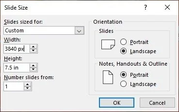 digital menu boards size