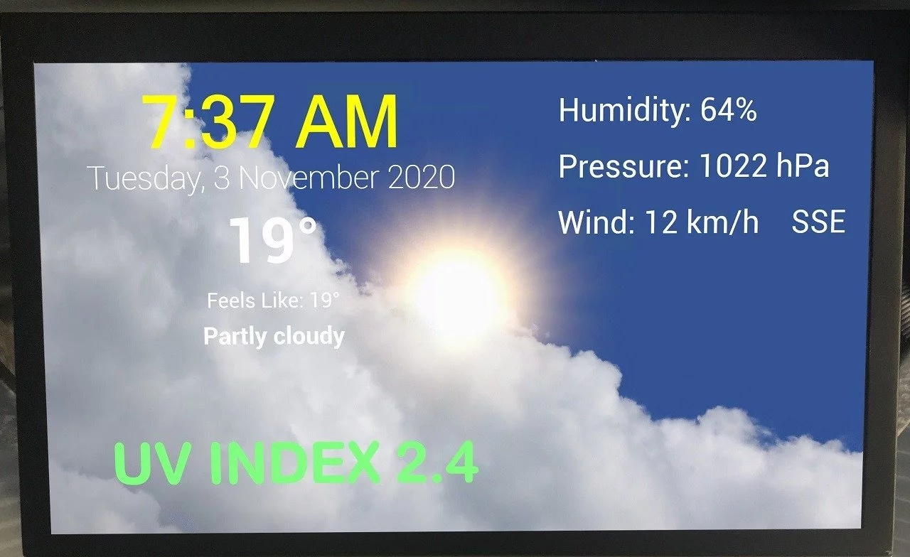 Islamic school Brisbane digital signage sample 2