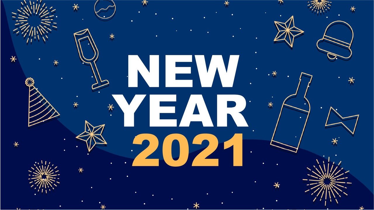 Countdown to New Year 2021 • PresentationPoint