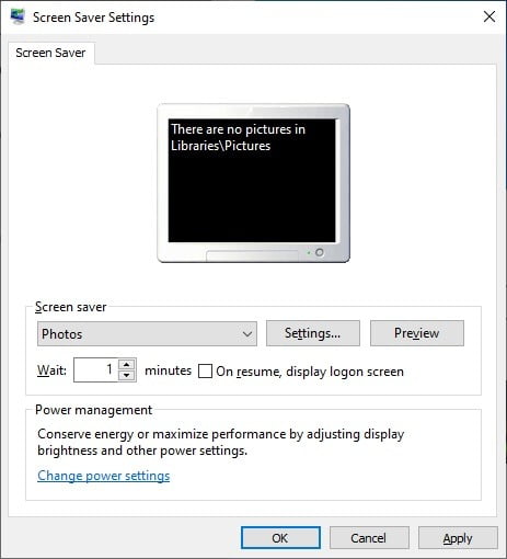 corporate screen saver with photos screen saver
