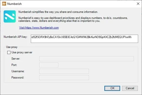 add numberish connection